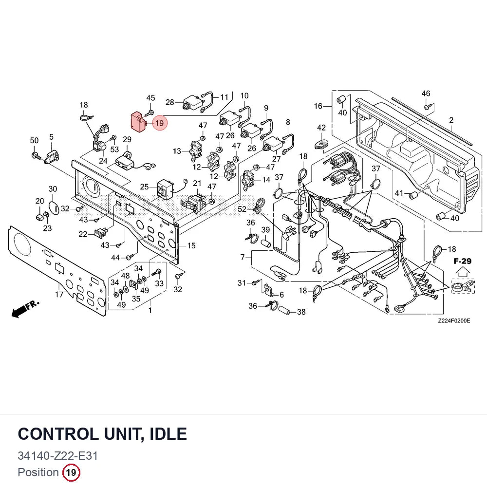 CONTROL UNIT, IDLE