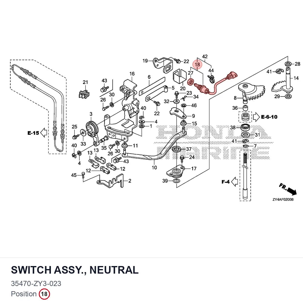 SWITCH ASSY., NEUTRAL