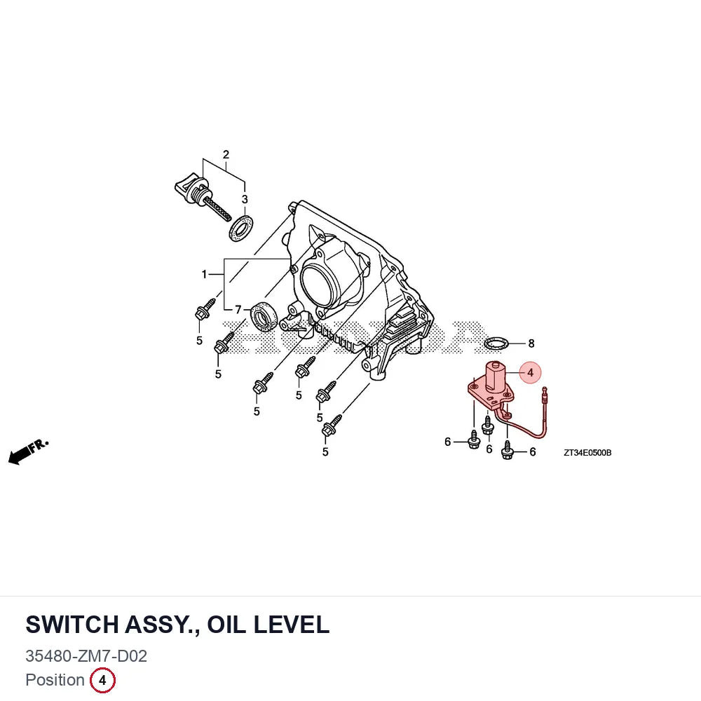SWITCH ASSY., OIL LEVEL
