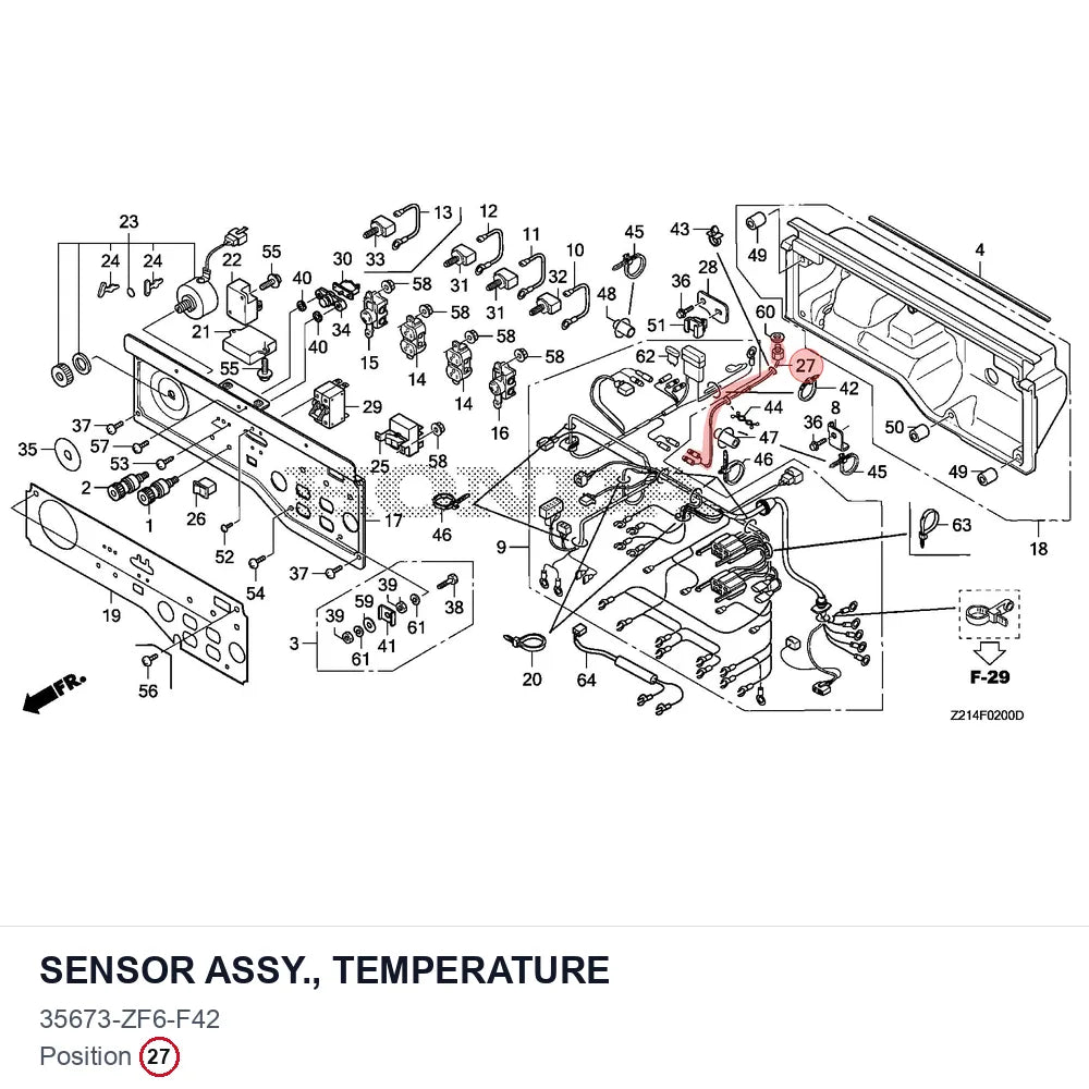 SENSOR ASSY., TEMPERATURE