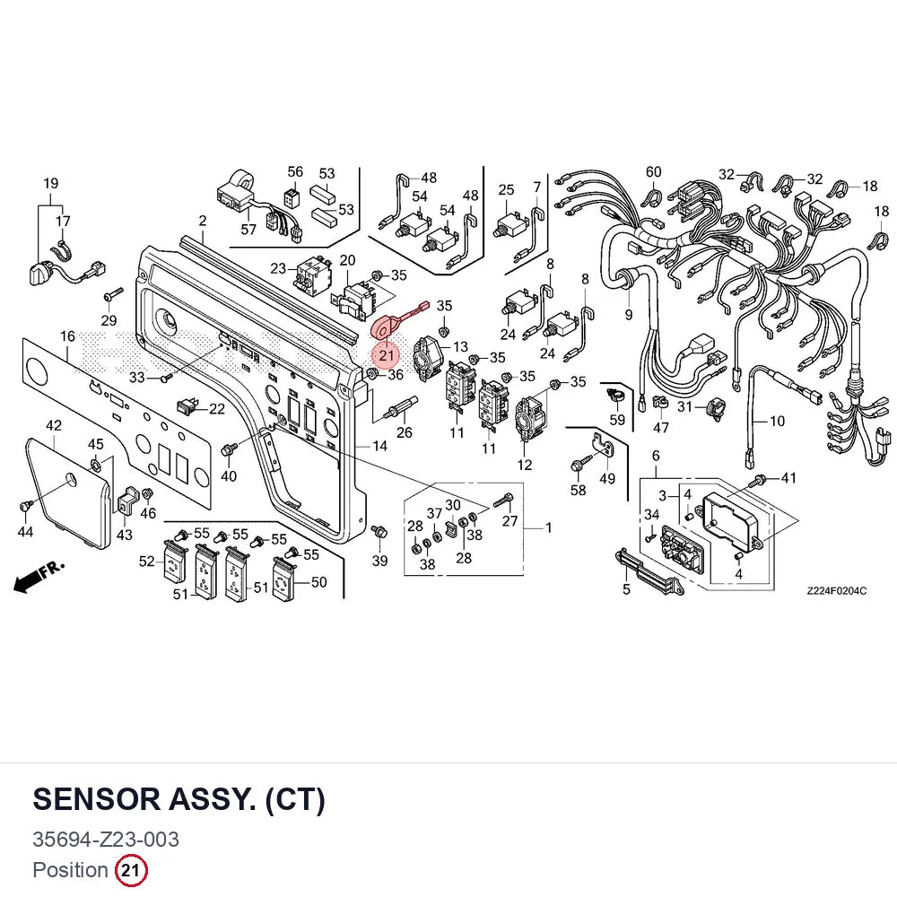 SENSOR ASSY. (CT)