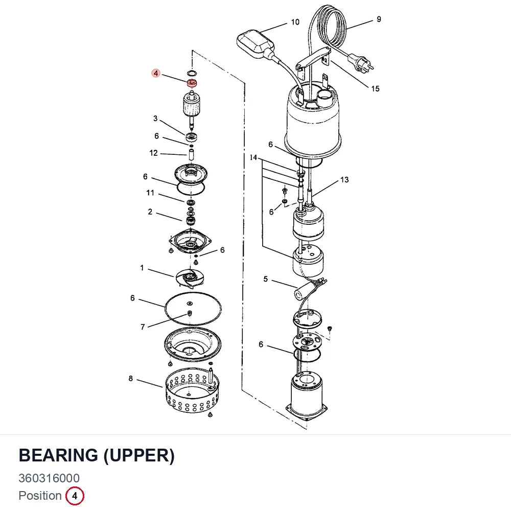 BEARING (UPPER)