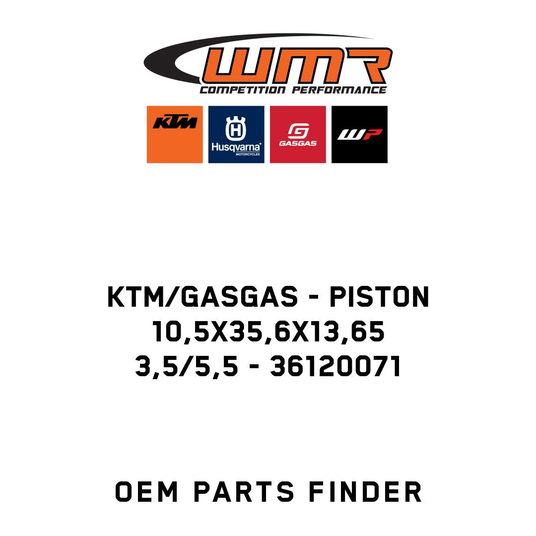 Piston 10,5x35,6x13,65 3,5/5,5