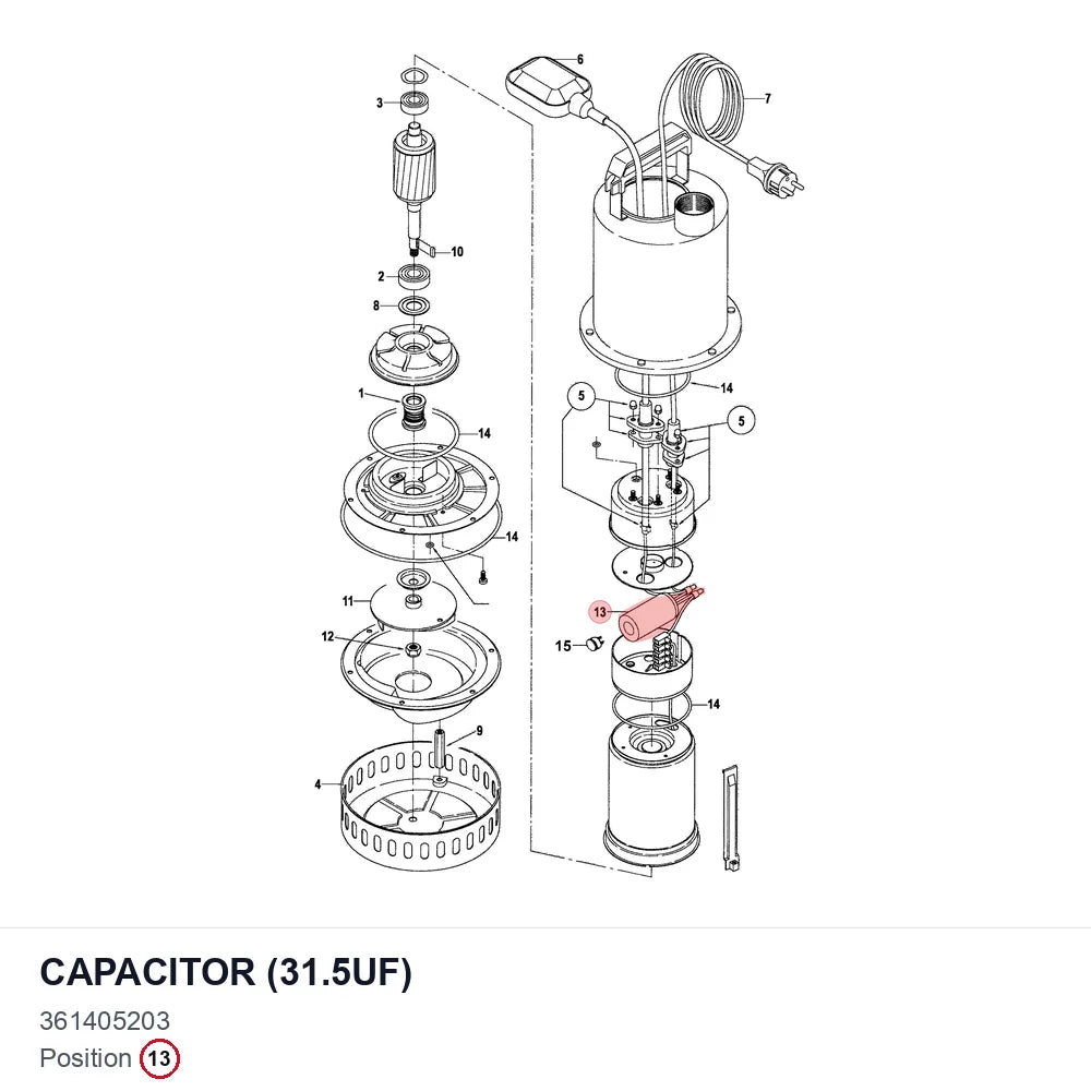 CAPACITOR (31.5UF)