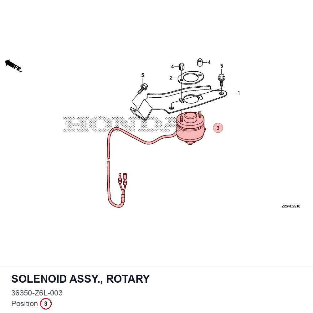 SOLENOID ASSY., ROTARY
