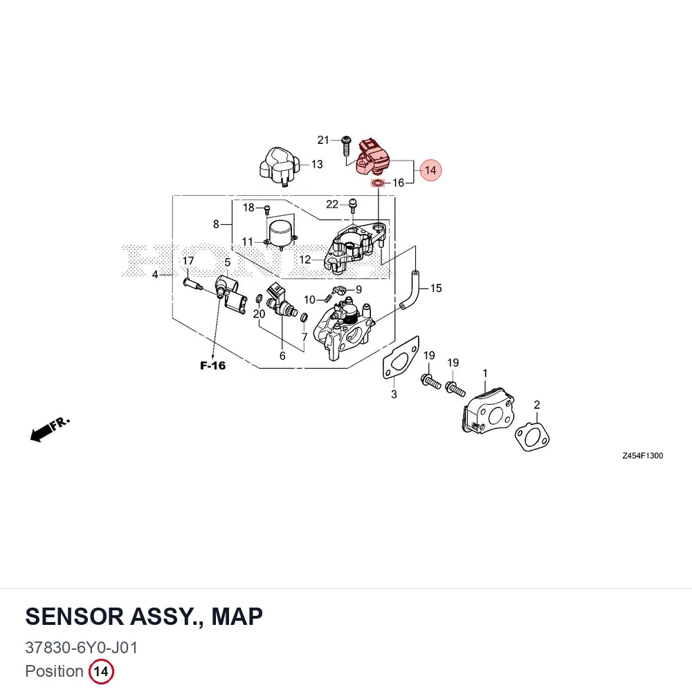 SENSOR ASSY., MAP