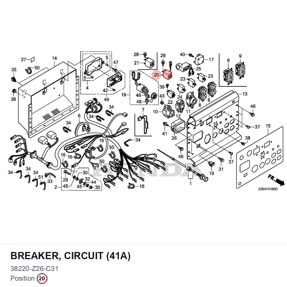BREAKER, CIRCUIT (41A)