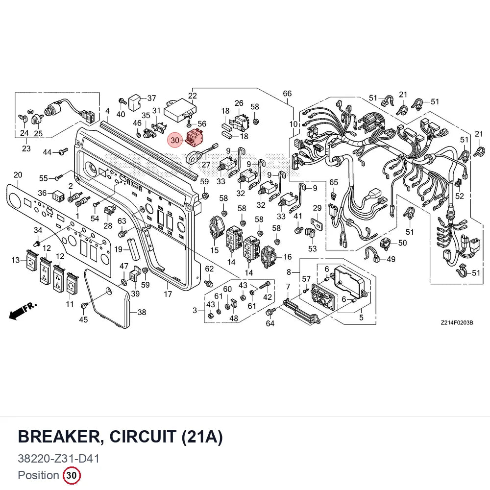 BREAKER, CIRCUIT (21A)