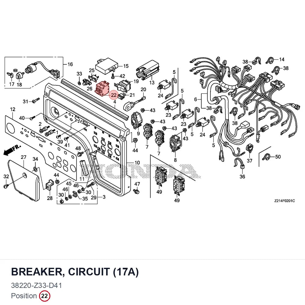 BREAKER, CIRCUIT (17A)