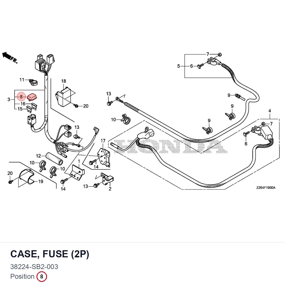 CASE, FUSE (2P)