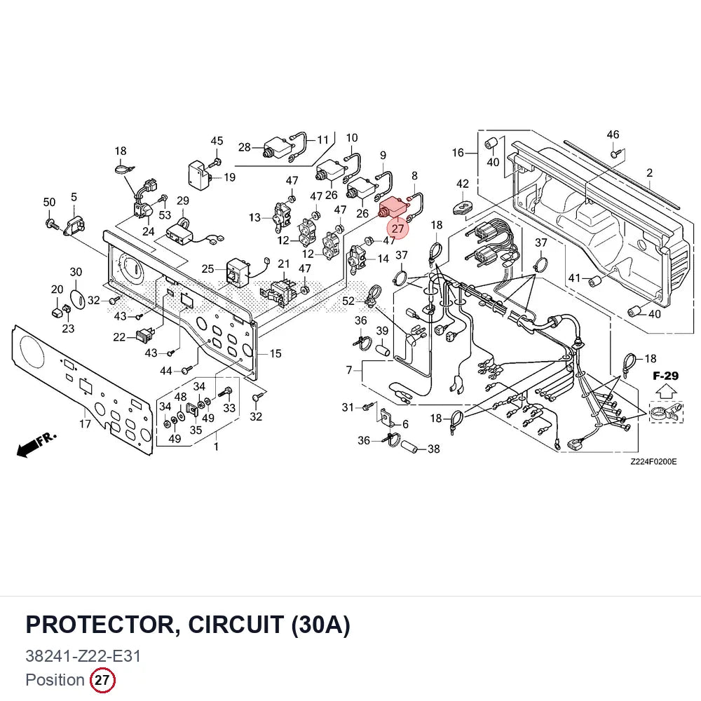 PROTECTOR, CIRCUIT (30A)
