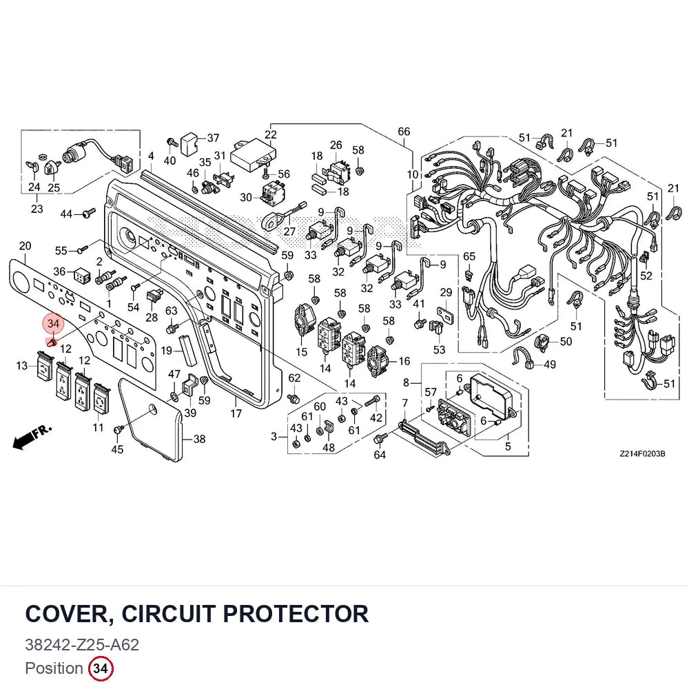 COVER, CIRCUIT PROTECTOR