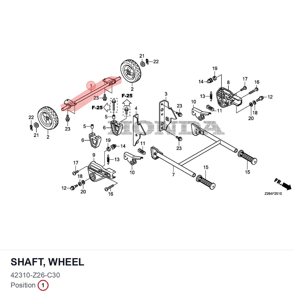 SHAFT, WHEEL
