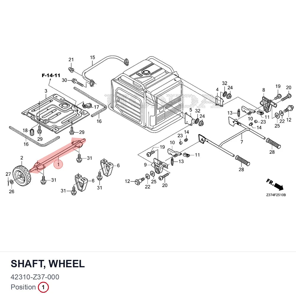 SHAFT, WHEEL
