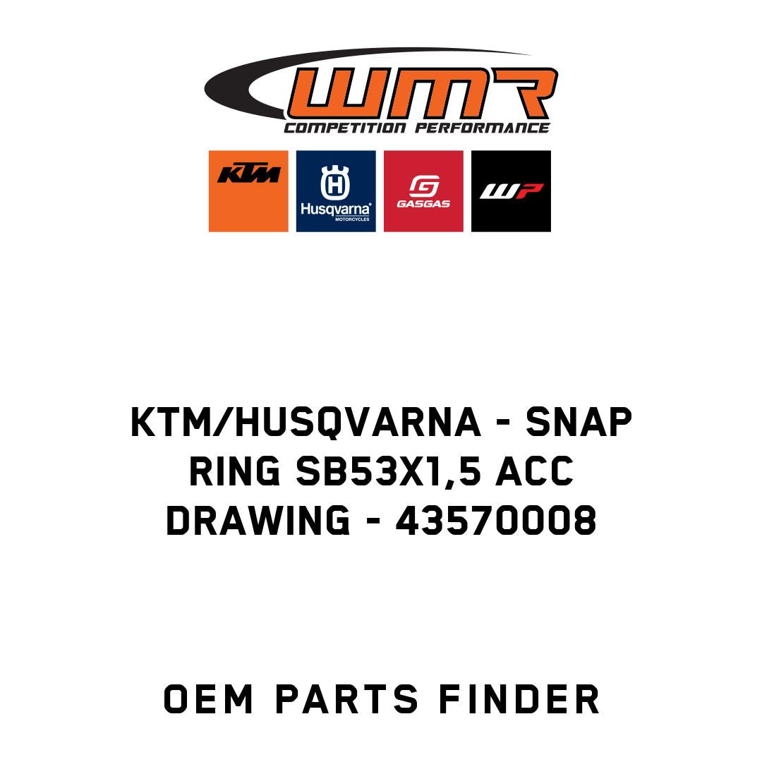 Snap ring SB53x1,5 acc drawing
