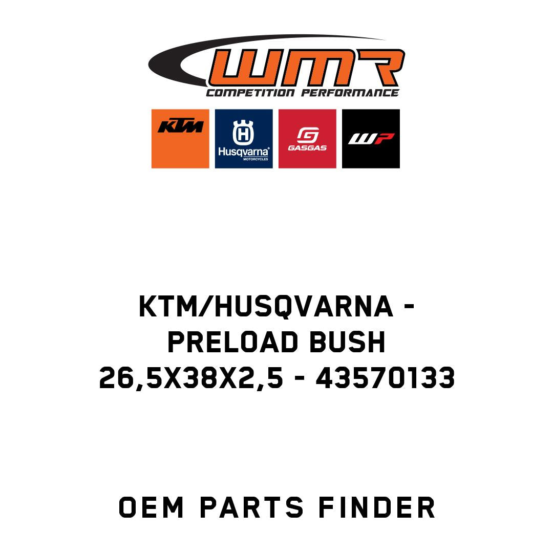 Preload bush 26,5x38x2,5