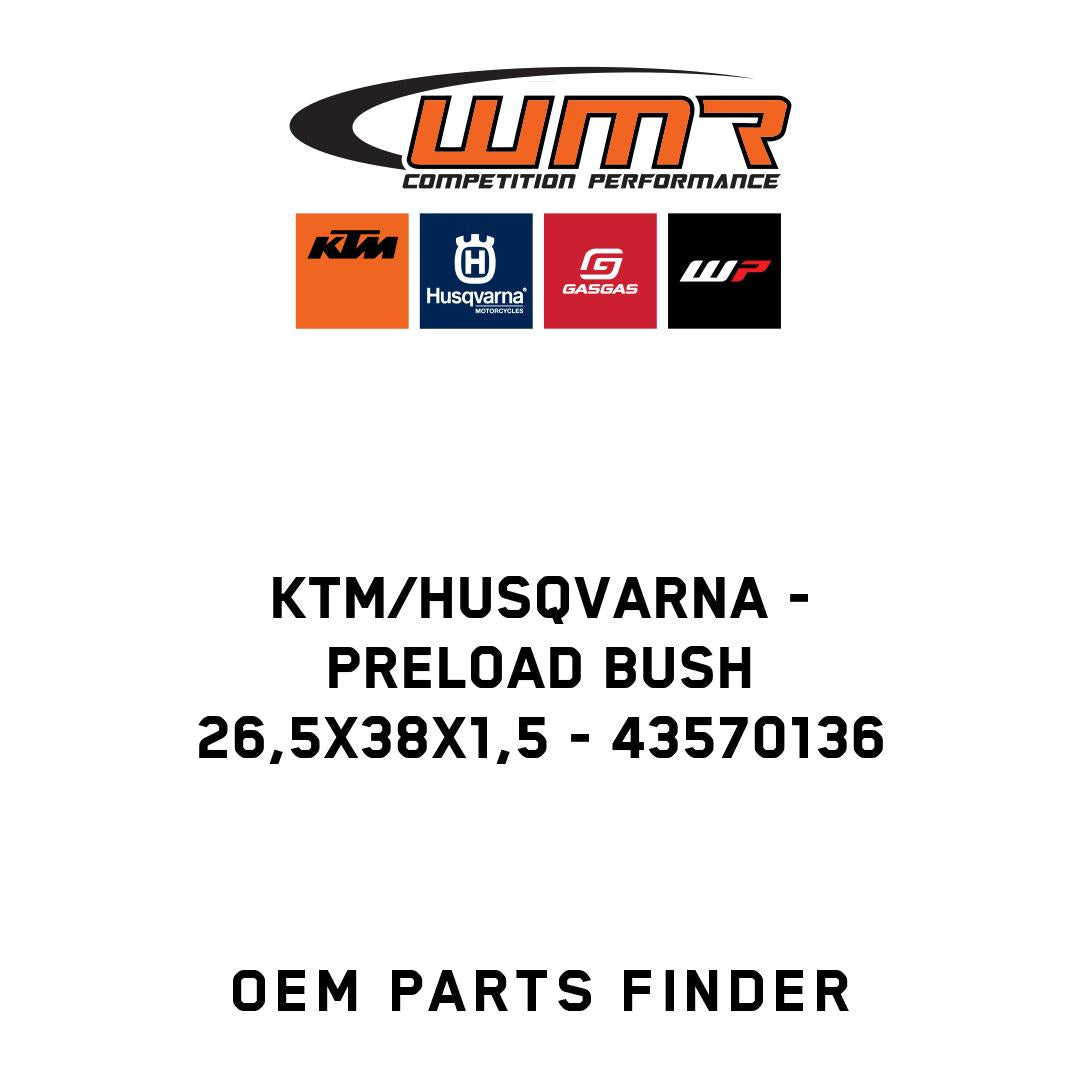 Preload bush 26,5x38x1,5