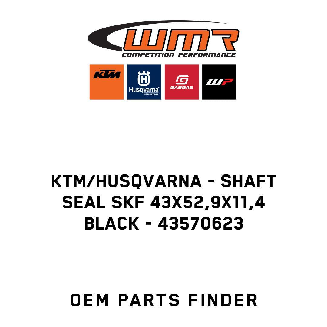 Shaft seal SKF 43x52,9x11,4 black