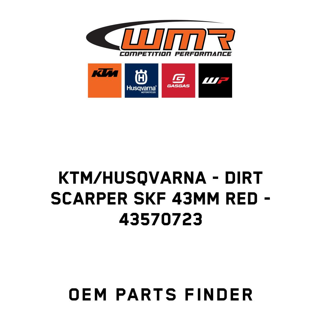 Dirt scarper SKF 43mm red