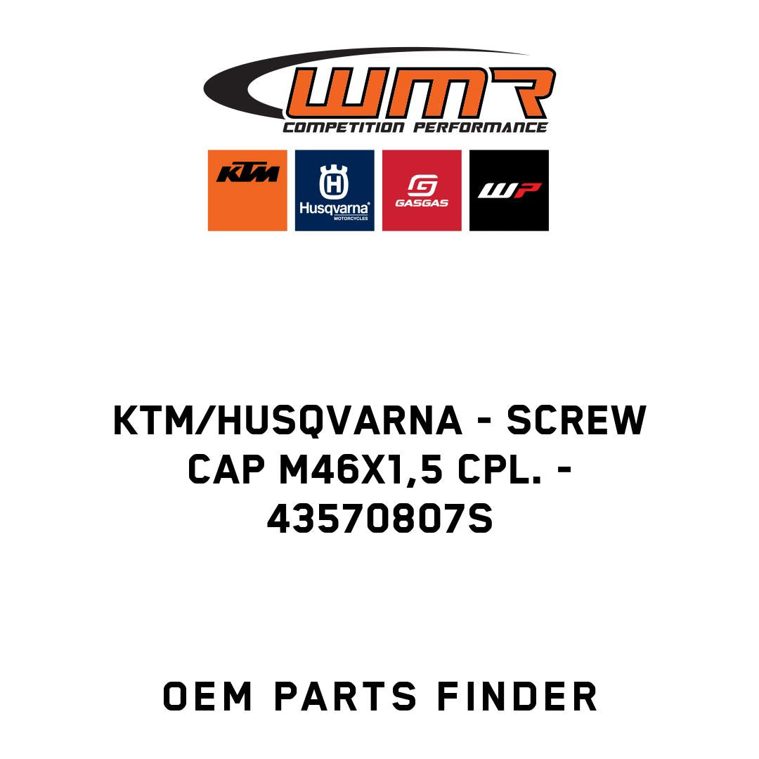Screw cap M46x1,5 cpl.