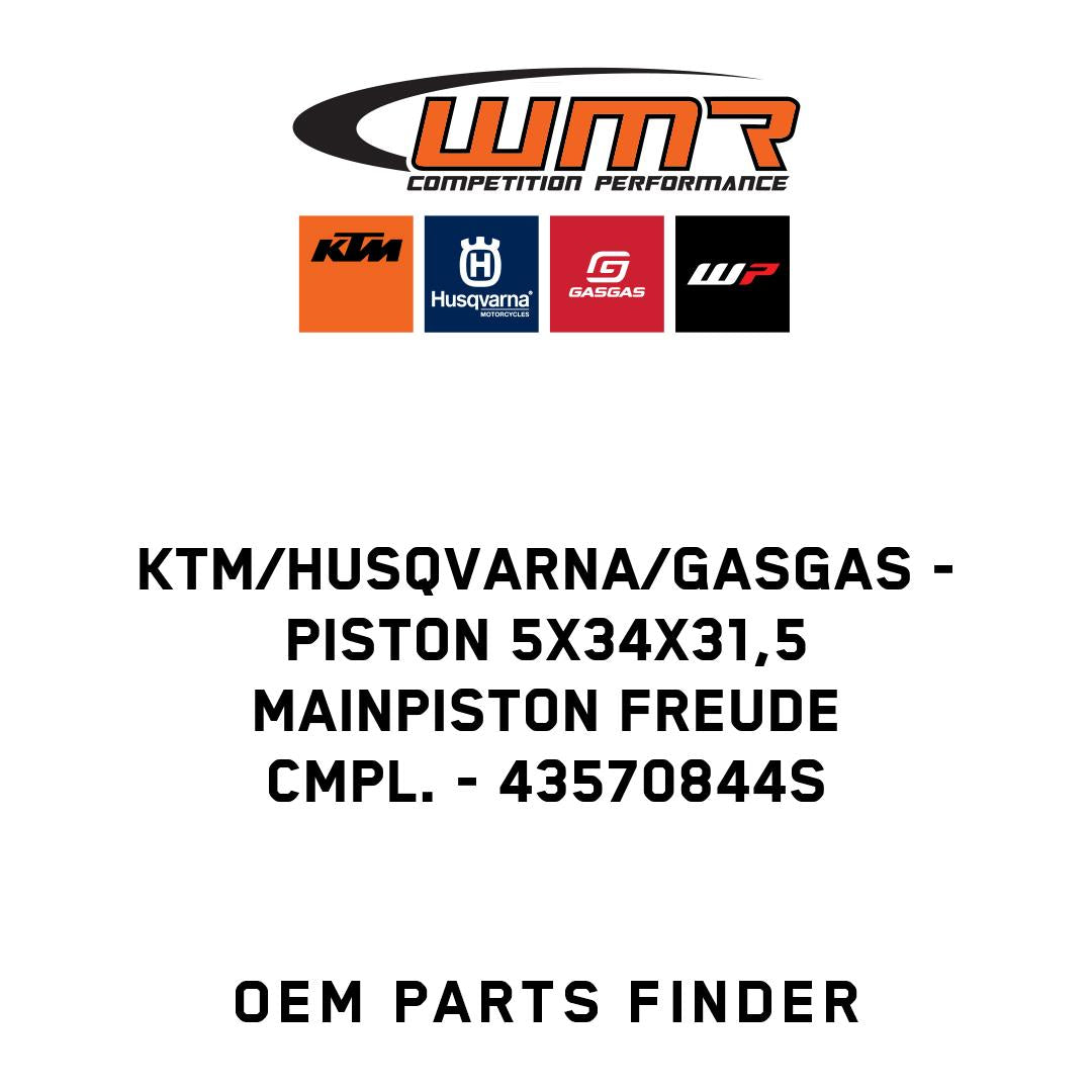 Piston 5x34x31,5 mainpiston Freude cmpl.
