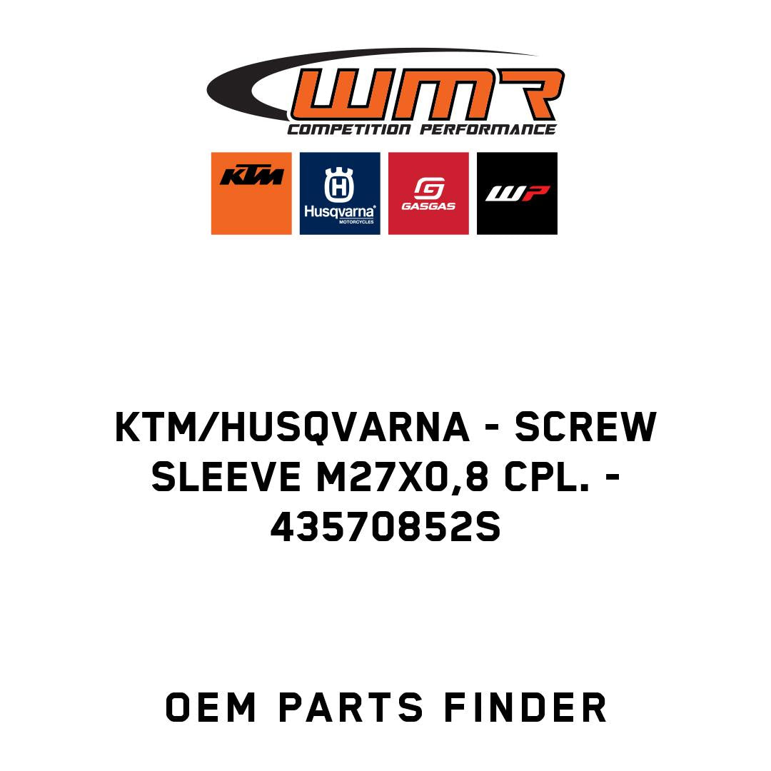 Screw sleeve M27x0,8 cpl.