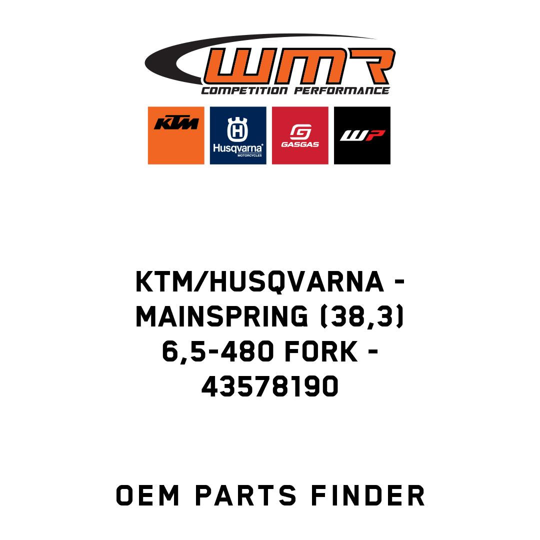 Mainspring (38,3) 6,5-480 fork