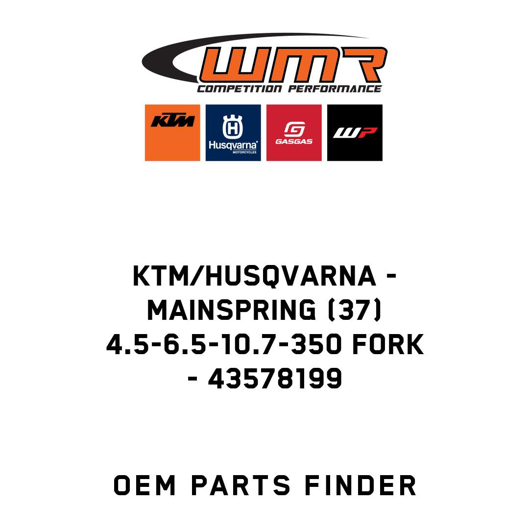 Mainspring (37) 4.5-6.5-10.7-350 fork