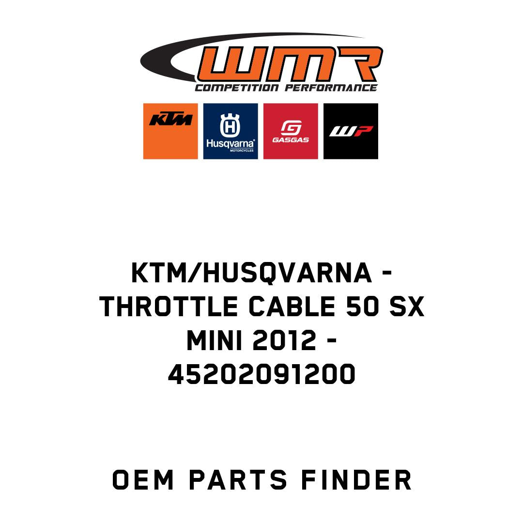 THROTTLE CABLE 50 SX MINI 2012