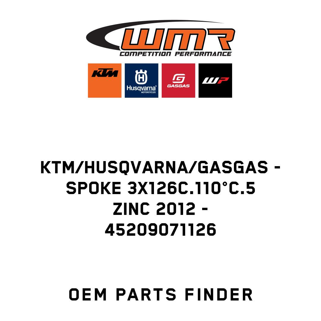 SPOKE 3X126C.110°C.5 Zinc 2012