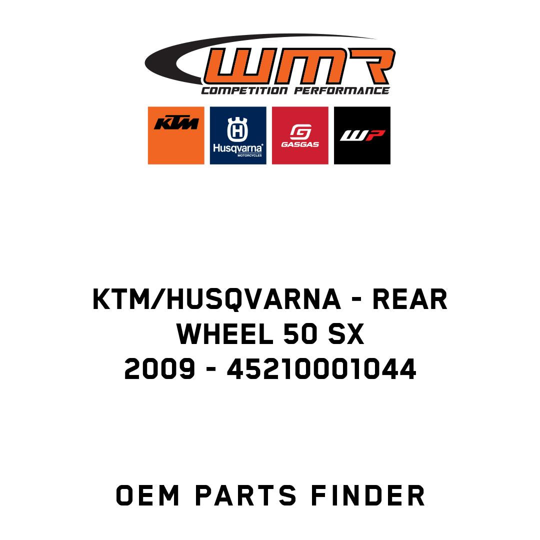 REAR WHEEL 50 SX          2009