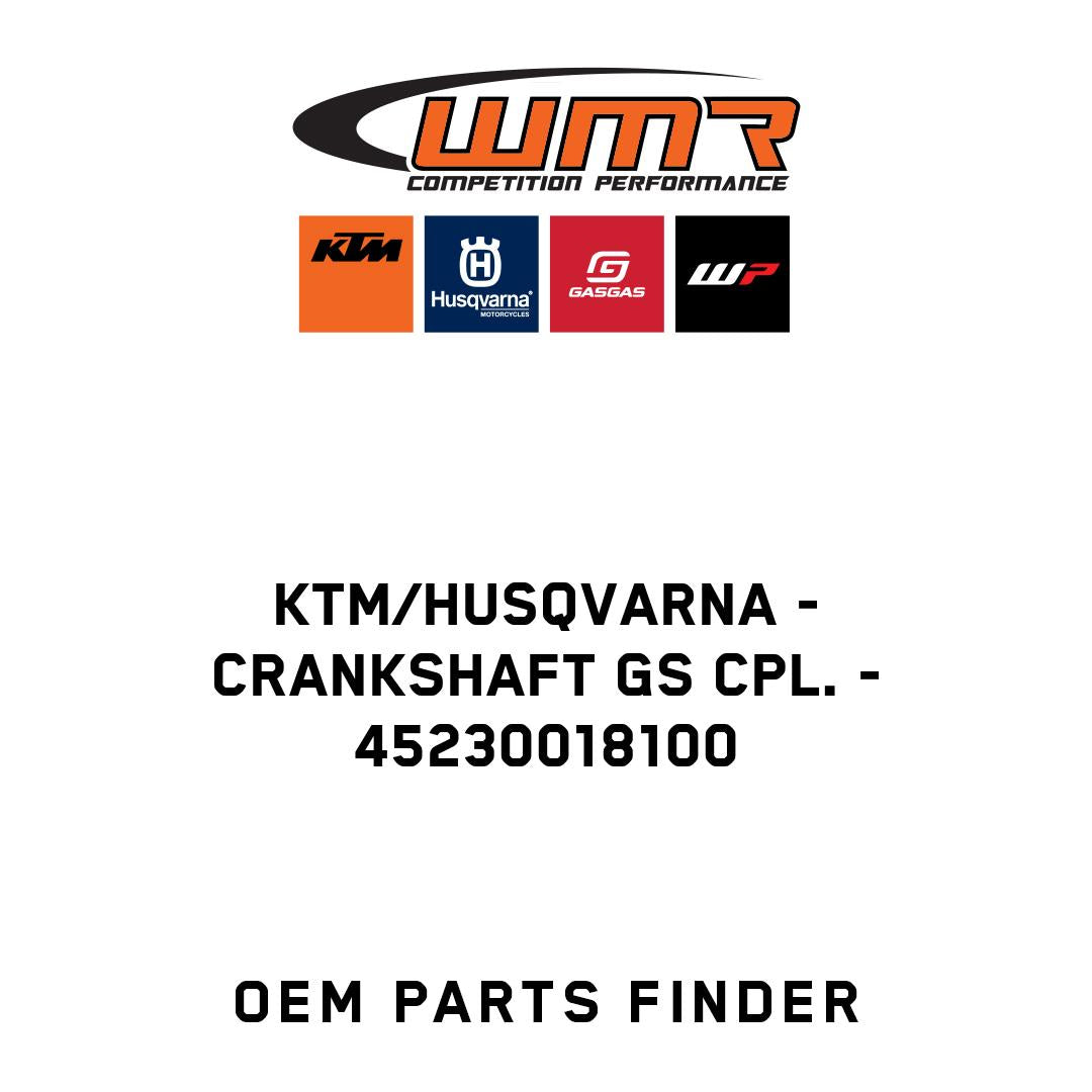 CRANKSHAFT GS CPL.