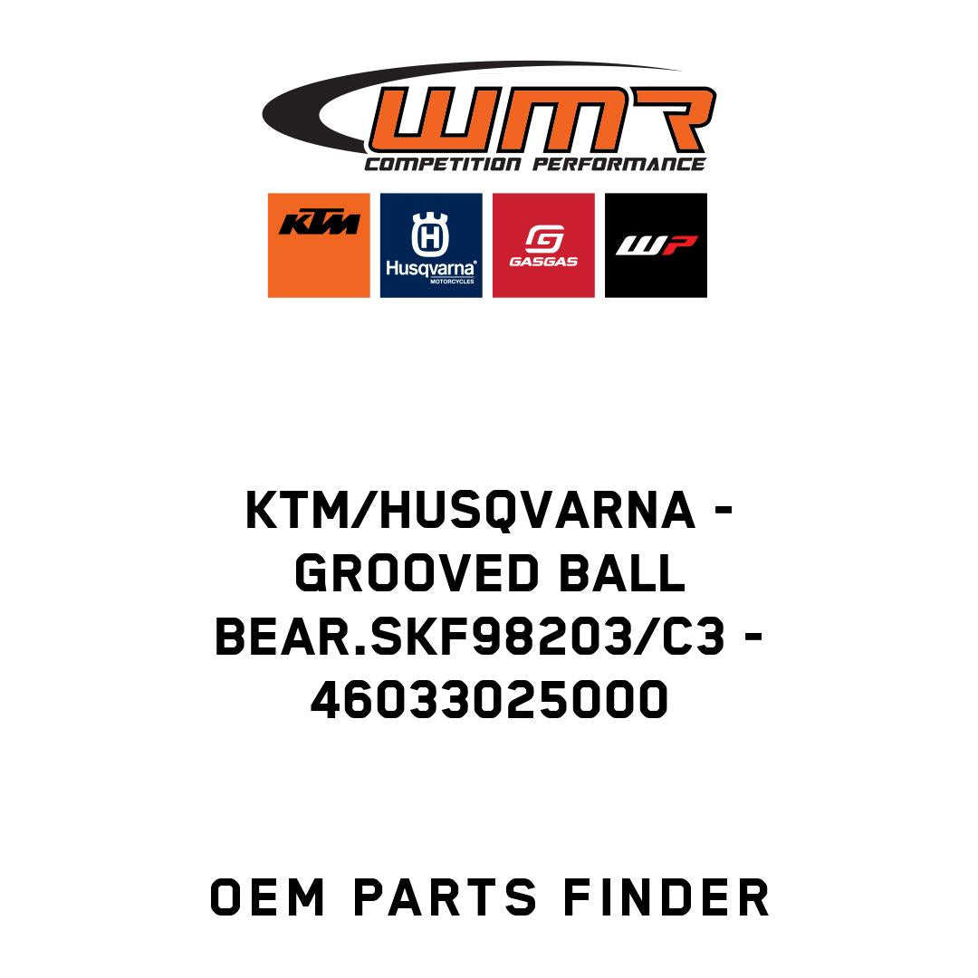 GROOVED BALL BEAR.SKF98203/C3