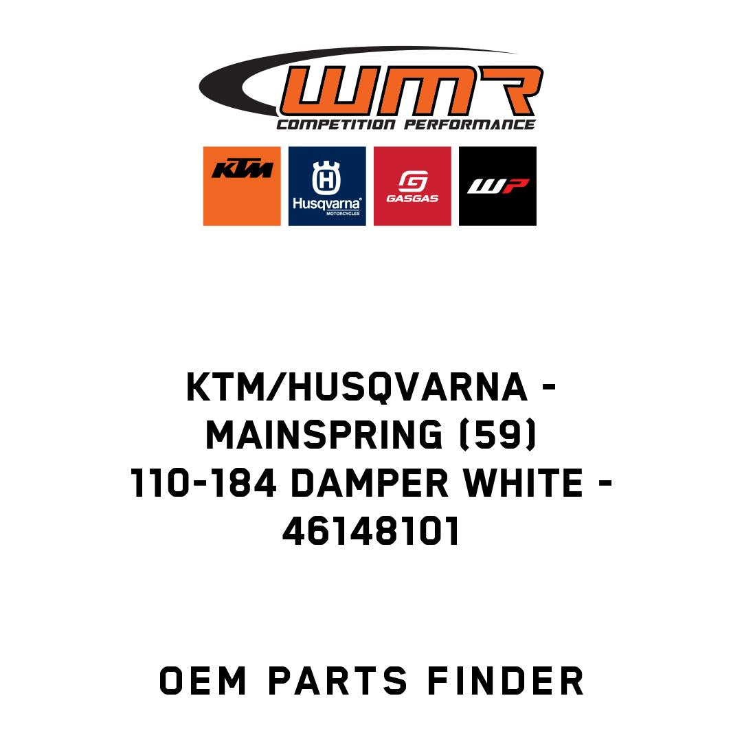Mainspring (59) 110-184 damper white