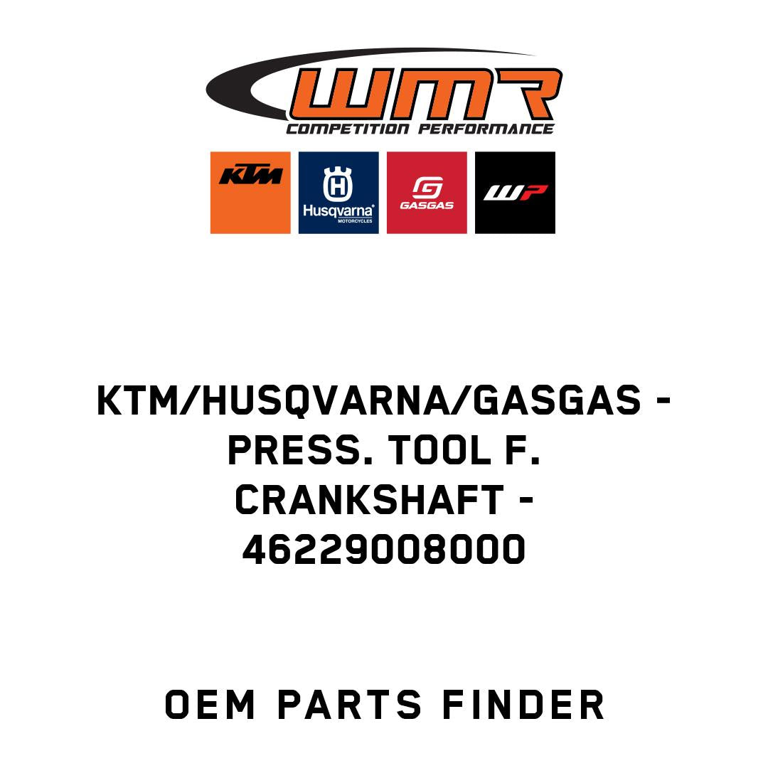 PRESS. TOOL F. CRANKSHAFT
