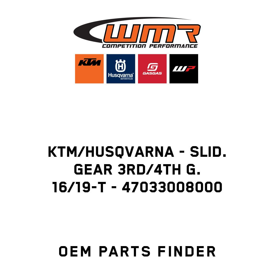 SLID. GEAR 3RD/4TH G. 16/19-T