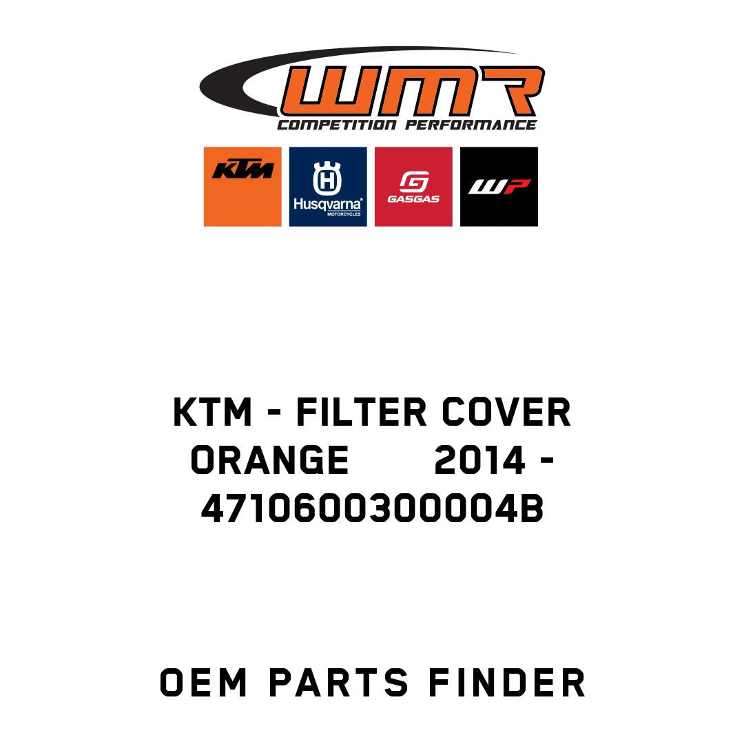 FILTER COVER ORANGE       2014