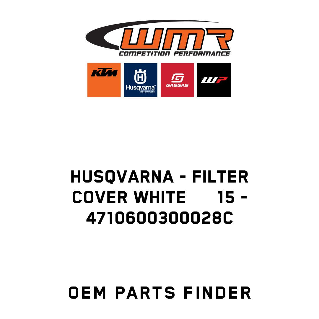 FILTER COVER WHITE      15