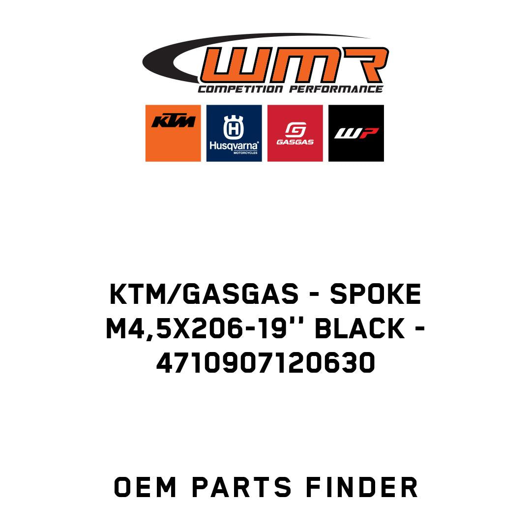 SPOKE M4,5X206-19'' BLACK