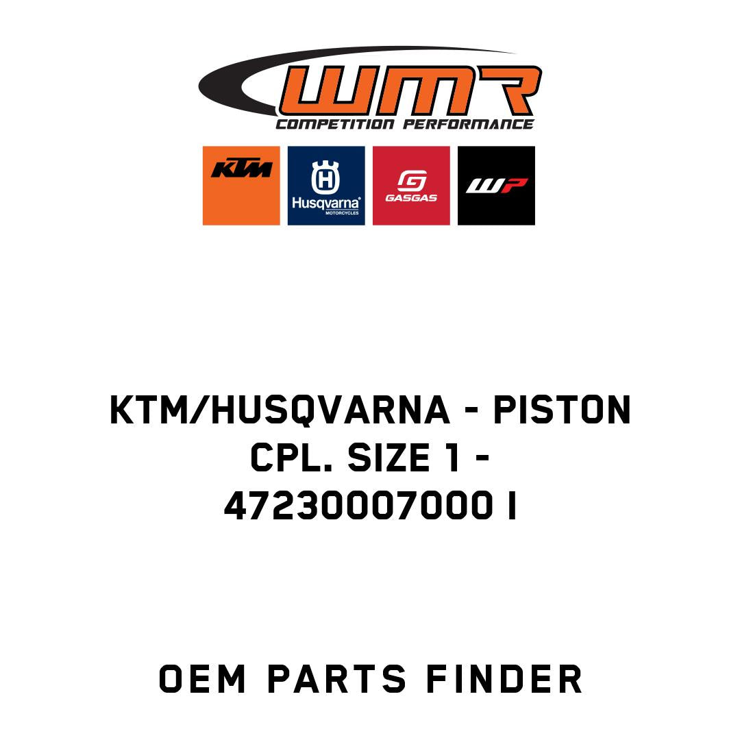 Piston Cpl. Size 1