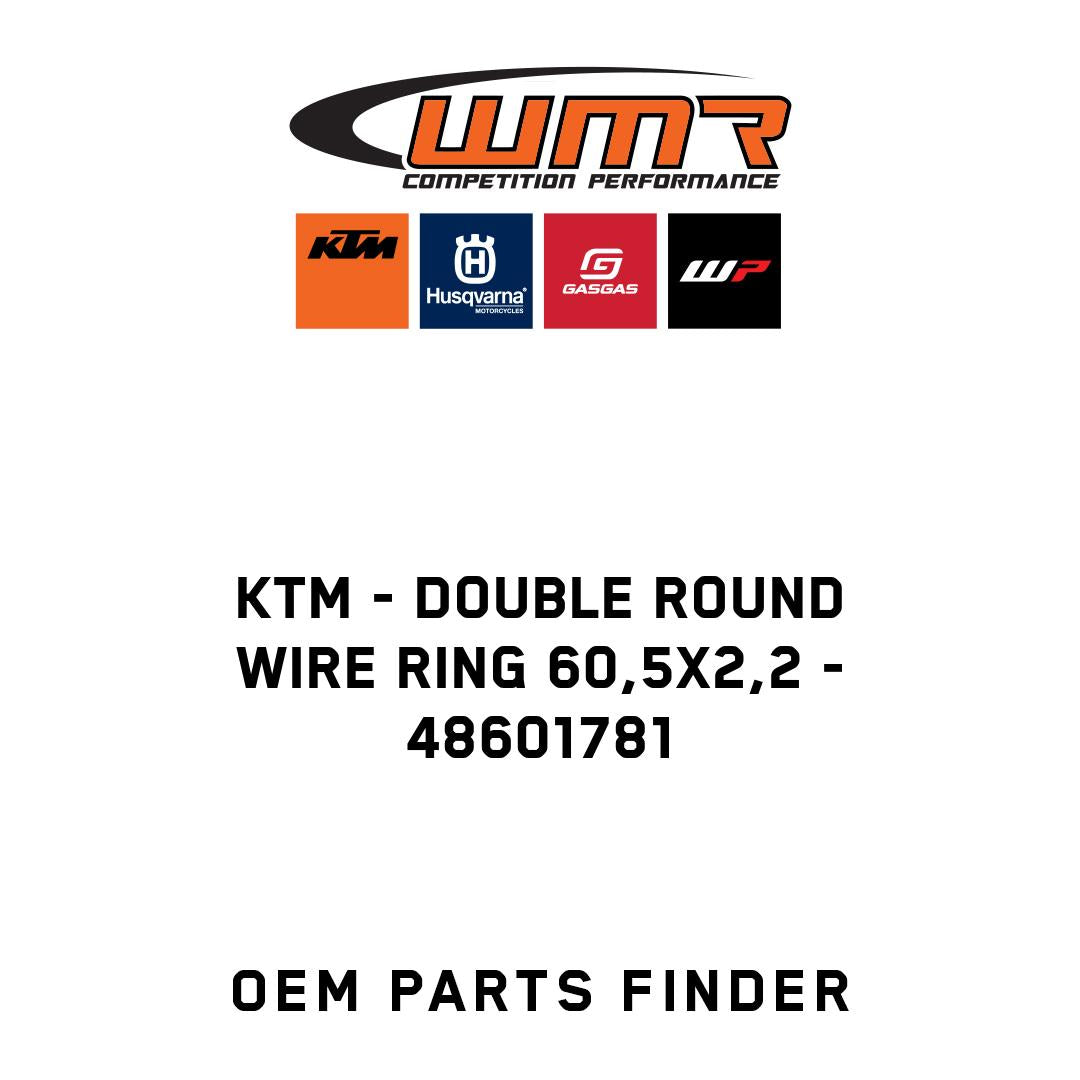 Double round wire ring 60,5x2,2