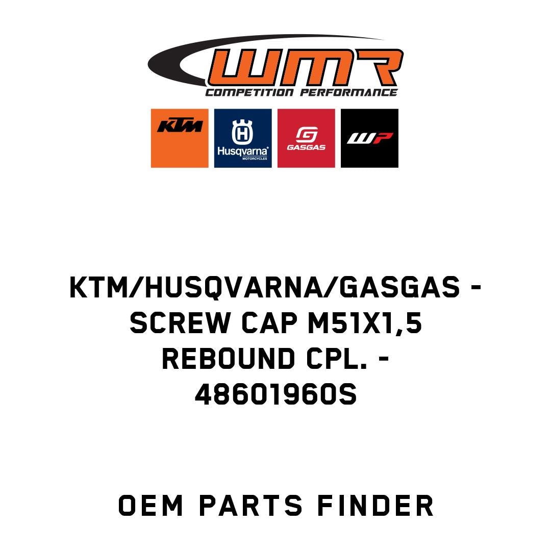 Screw cap M51x1,5 rebound cpl.