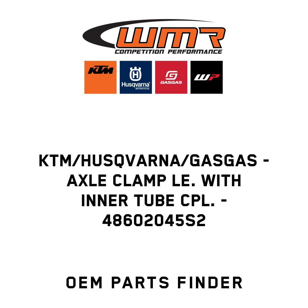 Axle clamp le. with inner tube cpl.