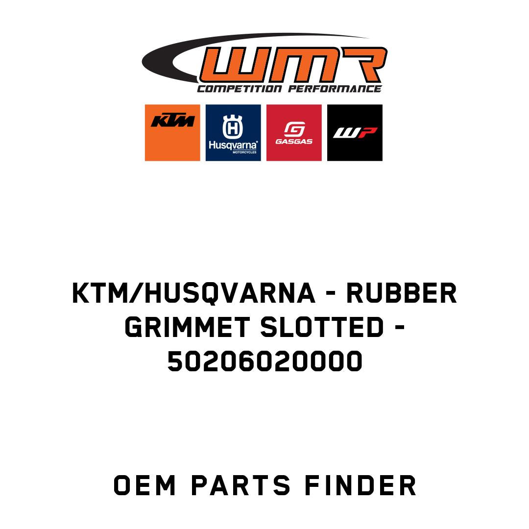 RUBBER GRIMMET SLOTTED