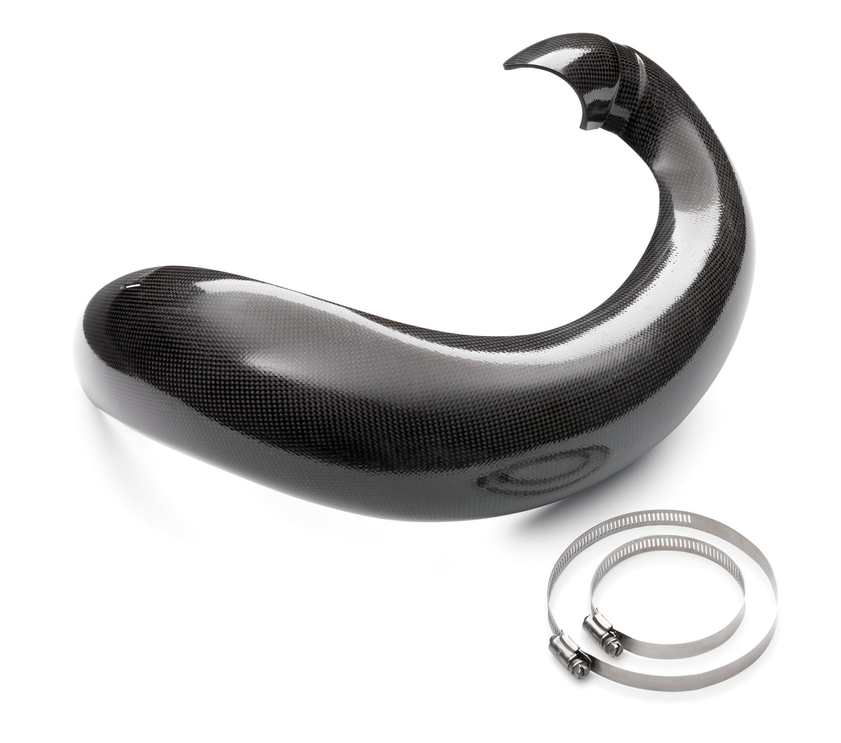 EXHAUST GUARD CARBON CPL.
