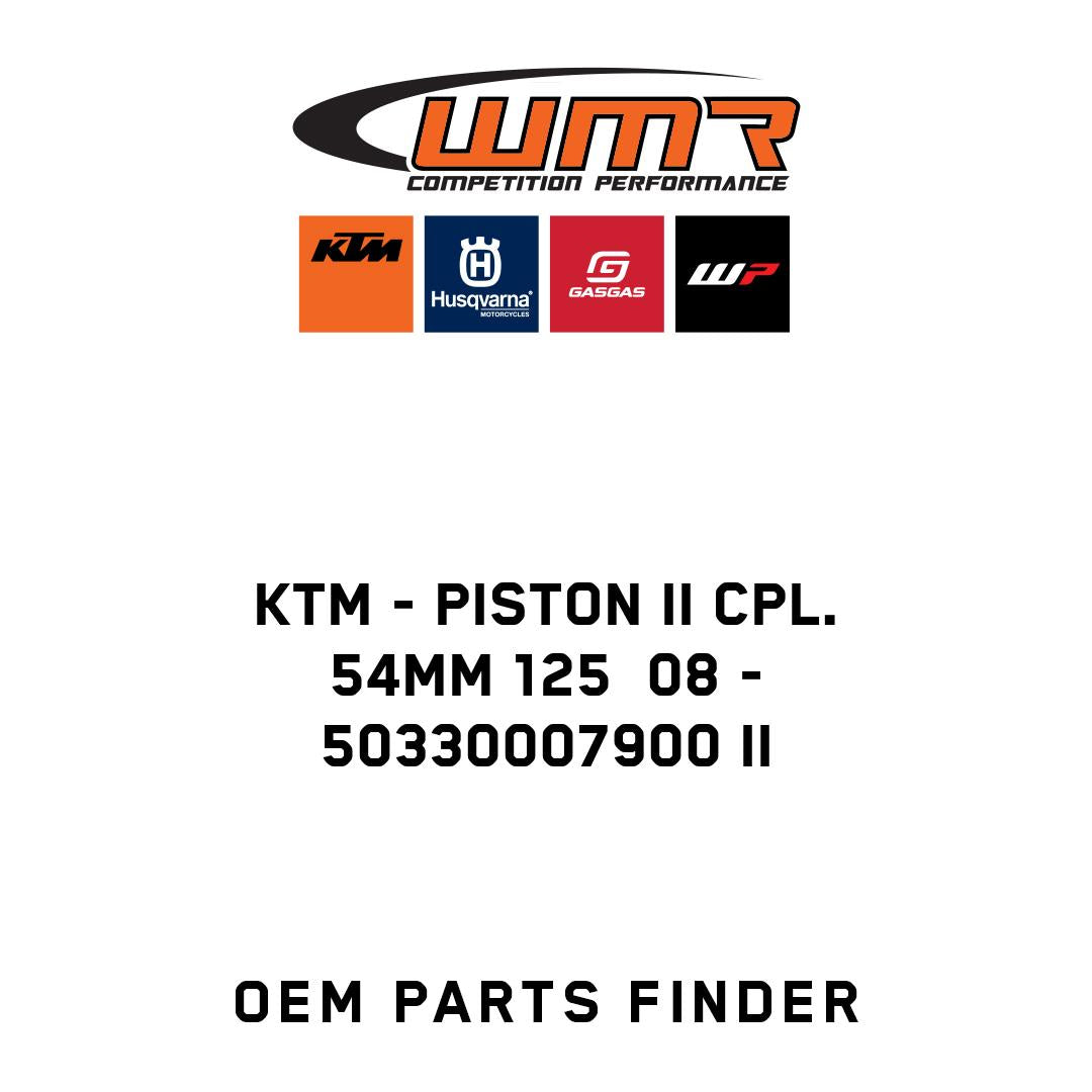 PISTON II CPL. 54MM 125  08
