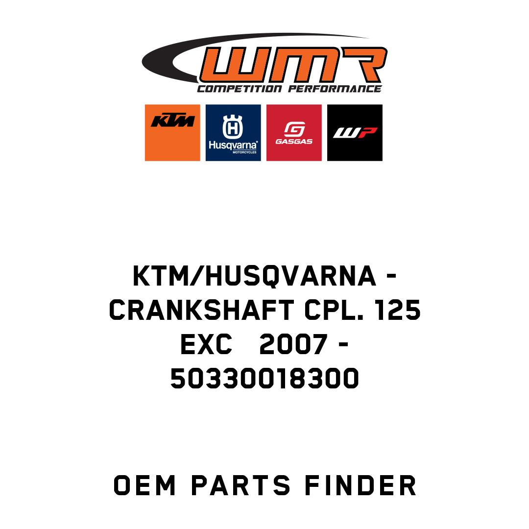 CRANKSHAFT CPL. 125 EXC   2007