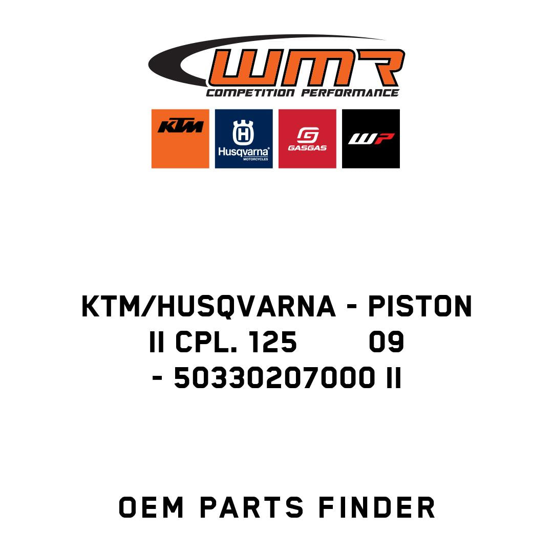 PISTON II CPL. 125        09