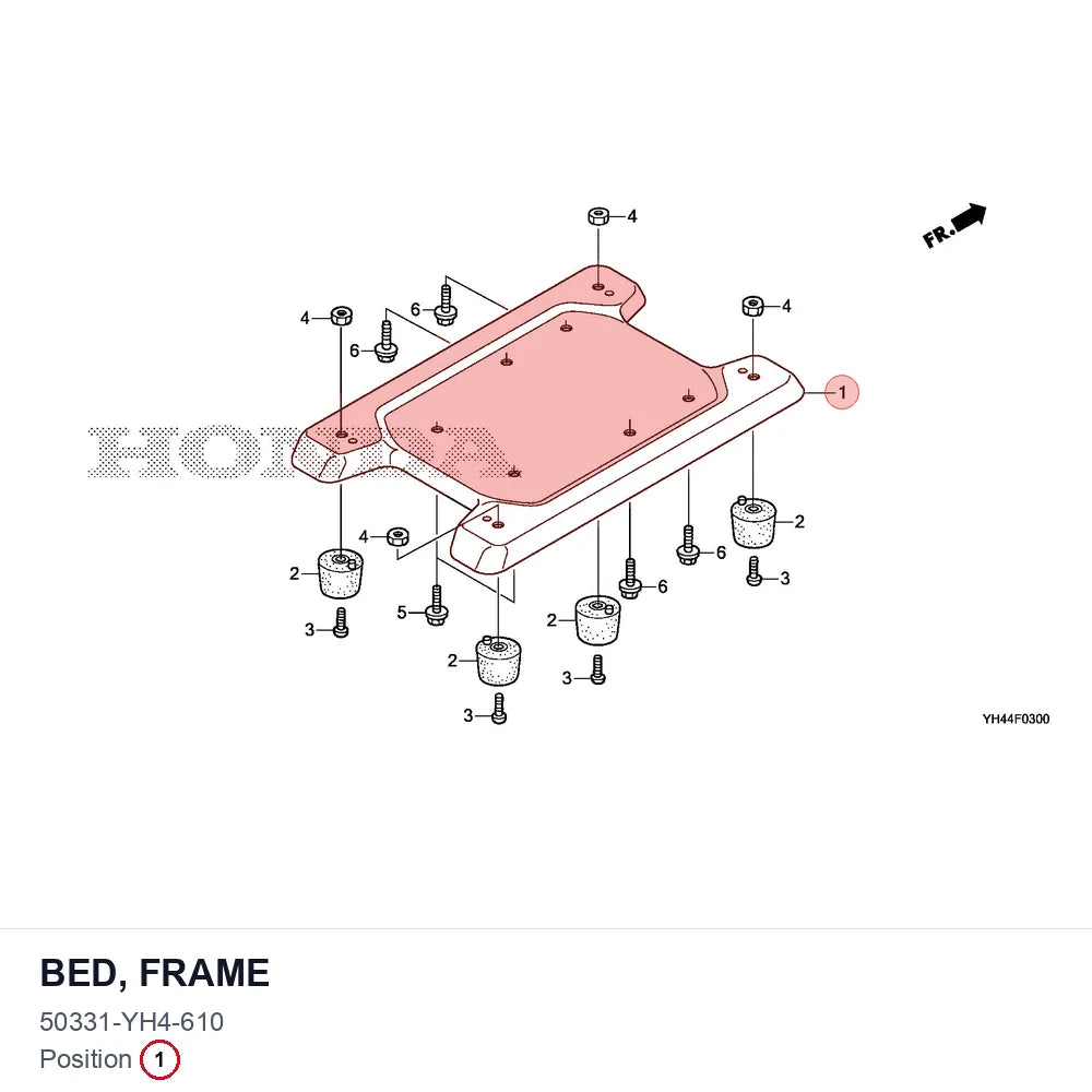 BED, FRAME