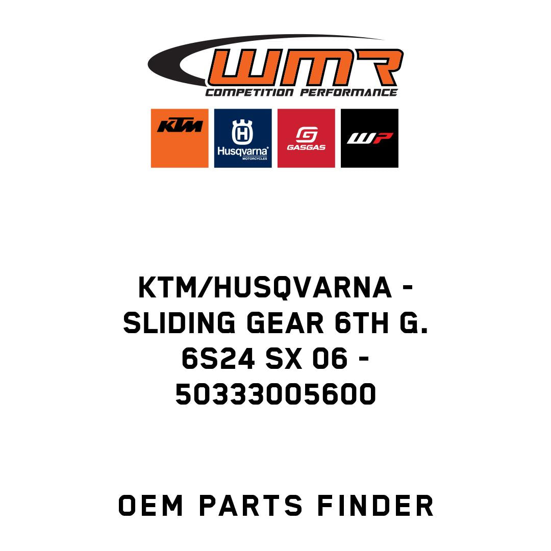 SLIDING GEAR 6TH G. 6S24 SX 06